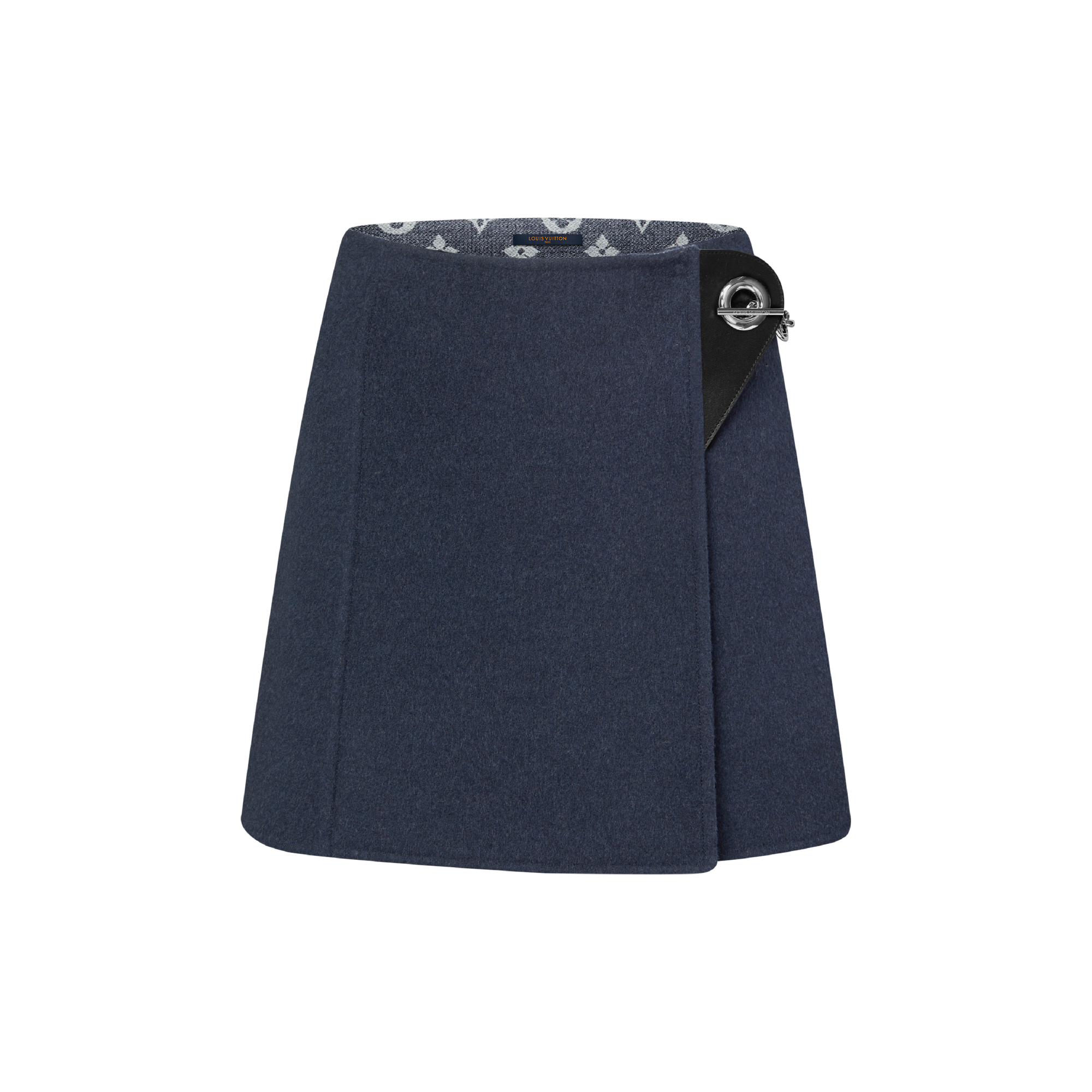 Chain Fastening Mini Wrap Skirt - Men - Discontinued Product